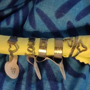 ⭕Ring assortment Stainless Steel Rings #41